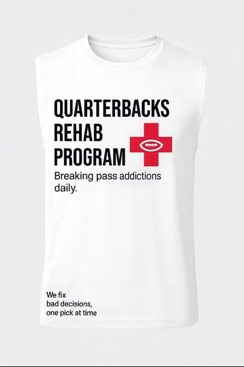 Quarterbacks Rehab Dry-Fit Shirt (Pre-Order)