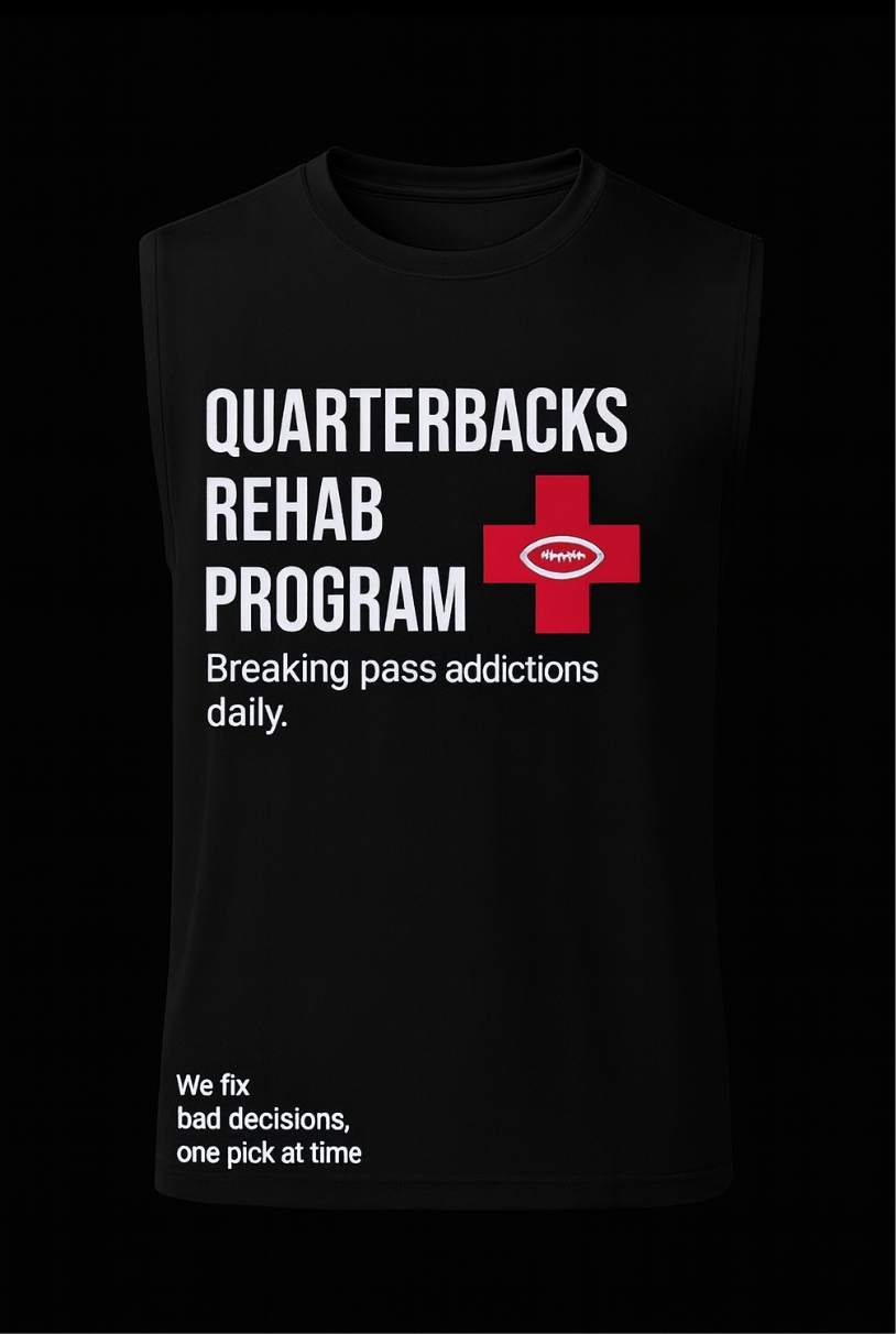 Quarterbacks Rehab Dry-Fit Shirt (Pre-Order)